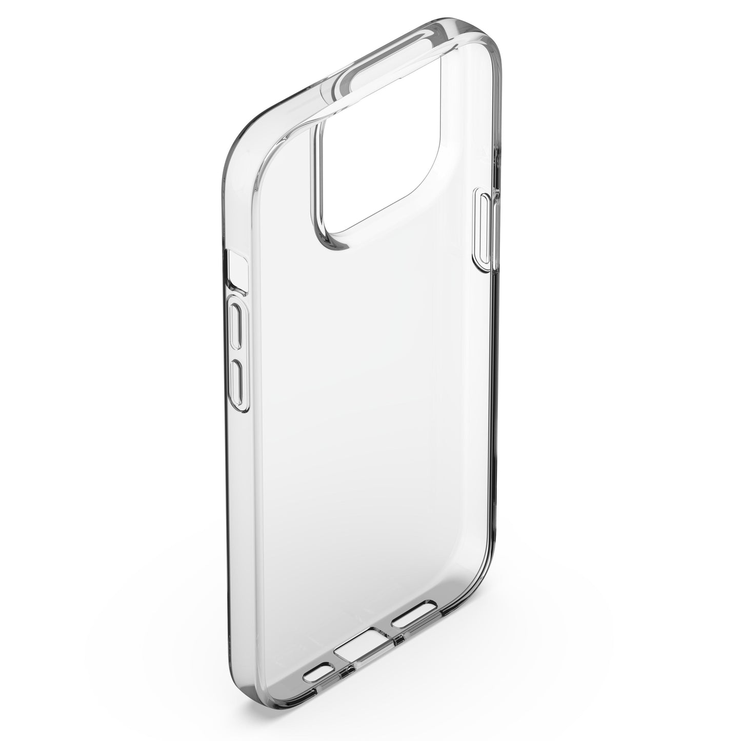 Second skin mobilcover til iPhone 14 Pro klar, ekstra tyndt design med udskæringer til kamera, knapper og opladningsport.