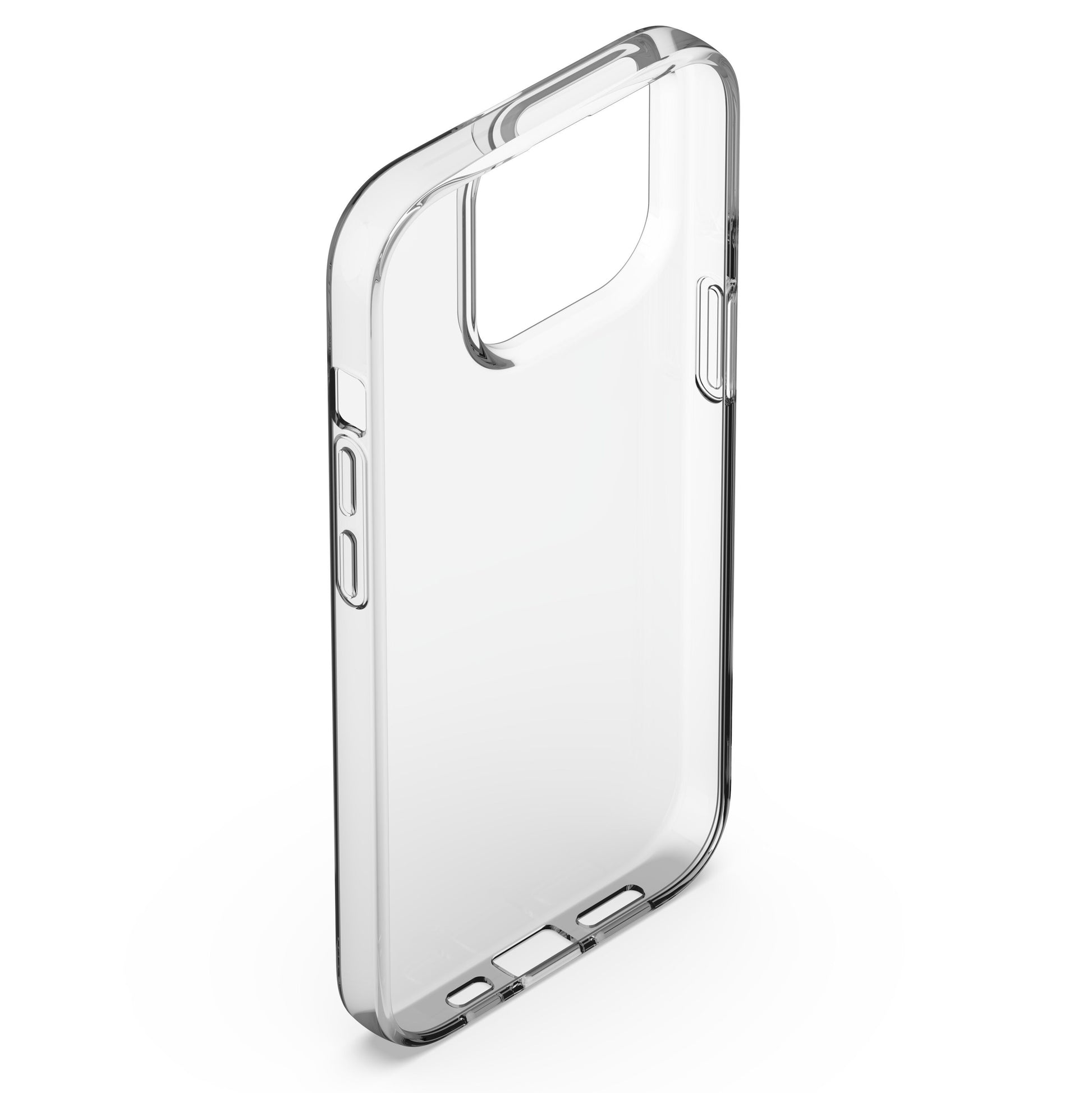 Second skin mobilcover til iPhone 14 Pro klar, ekstra tyndt design med udskæringer til kamera, knapper og opladningsport.