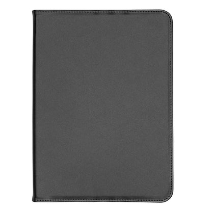 Sort lukket lædercover med afrundede hjørner til iPad 10,9" (10. generation), slankt design.