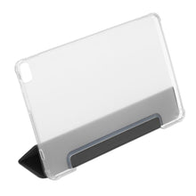 Doro Beskyttelsesetui til Doro Tablet, transparent, integreret stander til horisontal visning, præcise udskæringer til porte og knapper.