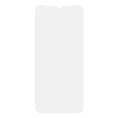 Samsung Galaxy A14 5G omrids i lysegrå kant, vertikal form, viser kompatibilitet med skærmbeskyttelse eller hærdet glas.