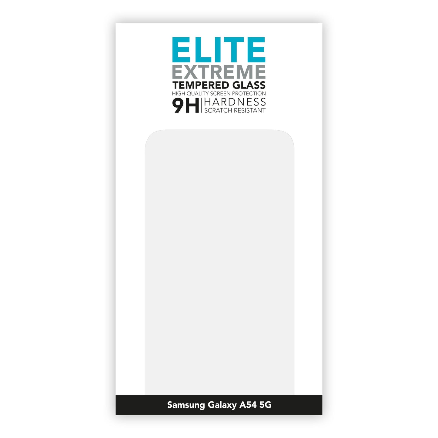 Skærmbeskyttelse 9H hærdet glas til Samsung Galaxy A54 5G/S23 FE ridsefast design.