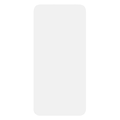 Skærmbeskyttelse til Galaxy A54 5G/S23 FE, gennemsigtigt letgråt design, afrundede hjørner.