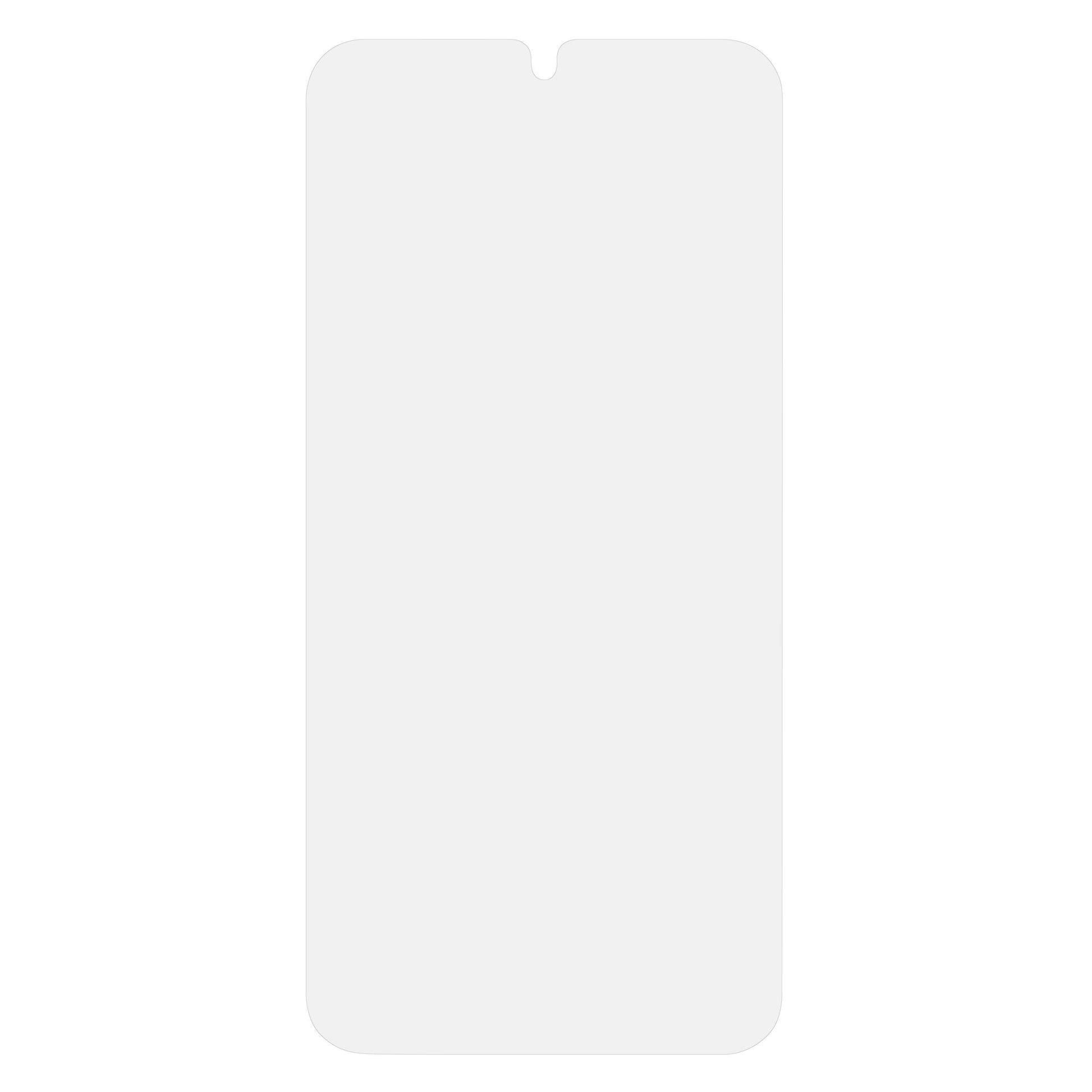 Skærmbeskyttelse Linocell Elite Extreme til Samsung Galaxy A34 5G, rektangulær med afrundede hjørner.
