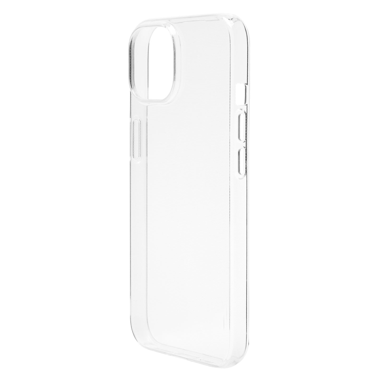 Linocell Second Skin cover til iPhone 15 klar med præcise udskæringer til kamera, knapper og porte.