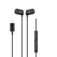 Linocell Bullets USB-C hovedtelefoner - Sort