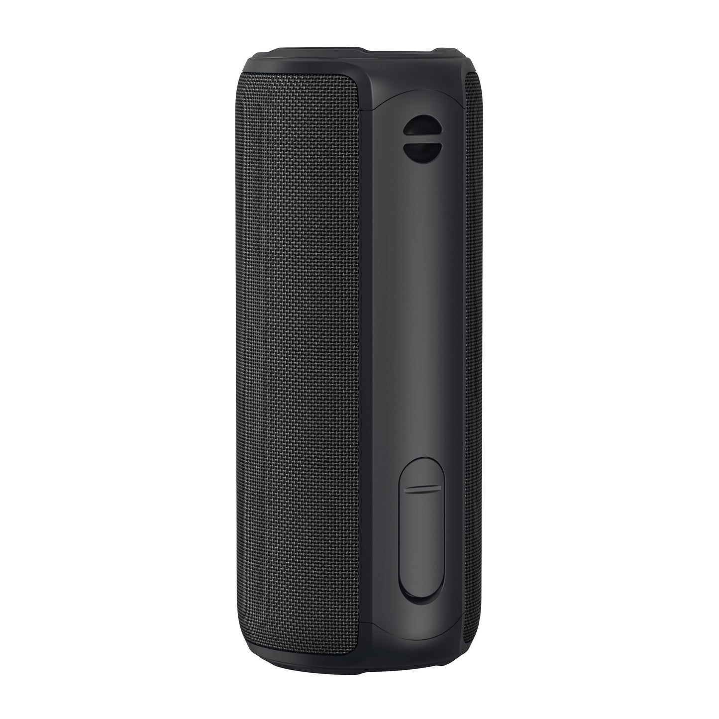 Nomadelic Loud 707 trådløs højttaler, Bluetooth 5.0, stof foran, afrundede kanter, sideknapper, IPX7-vandafvisning.