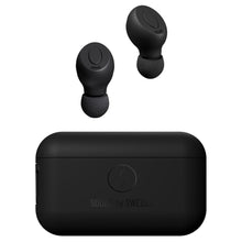 Supra Nero-TX Pro ANC sorte in-ear høretelefoner med aktiv støjreduktion over matchende etui med SOUND by SWEDEN logo.