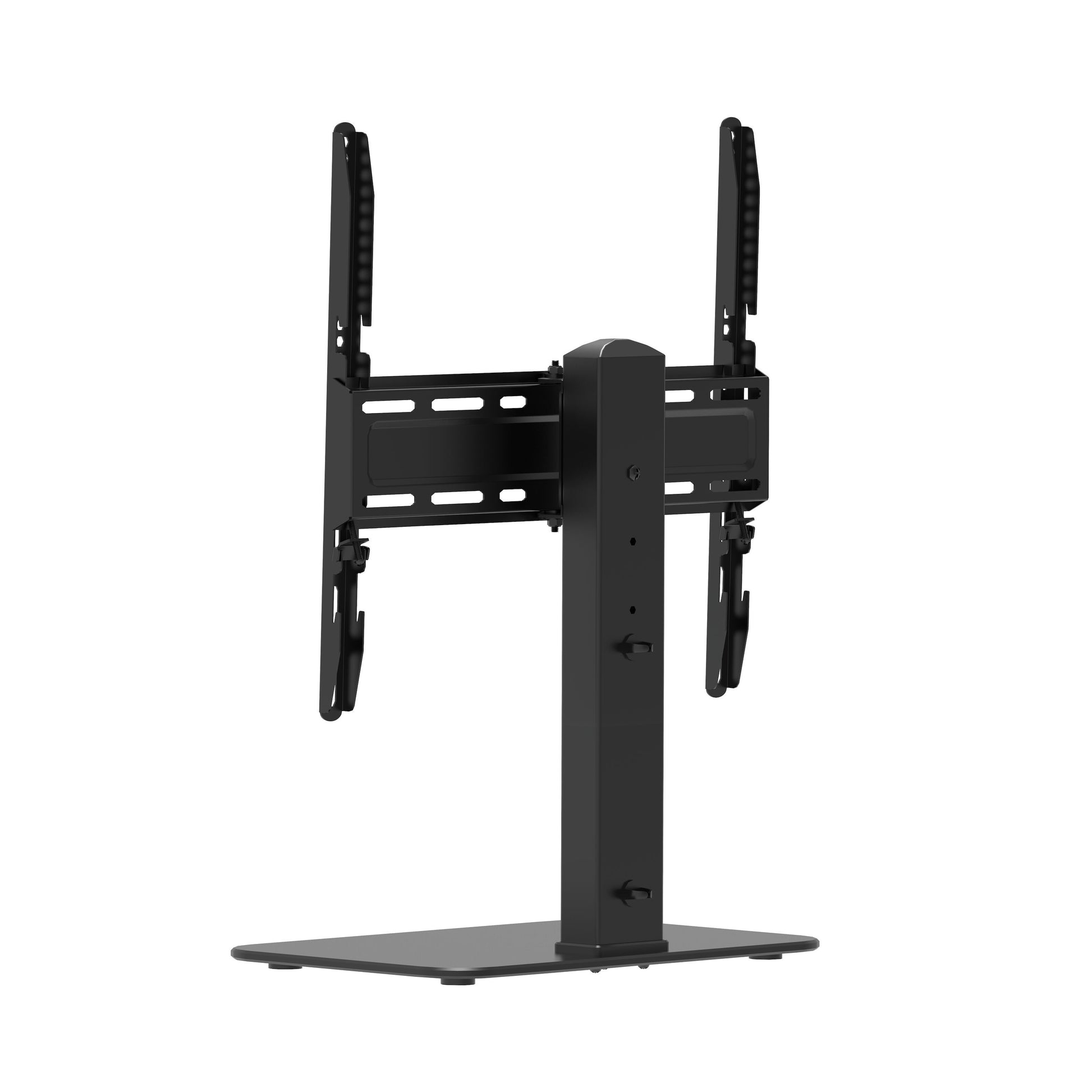 Luxorparts bordstativ til TV 32-55" VESA-kompatibel, justerbar højde/tilt, solid flad base med lodret søjle.