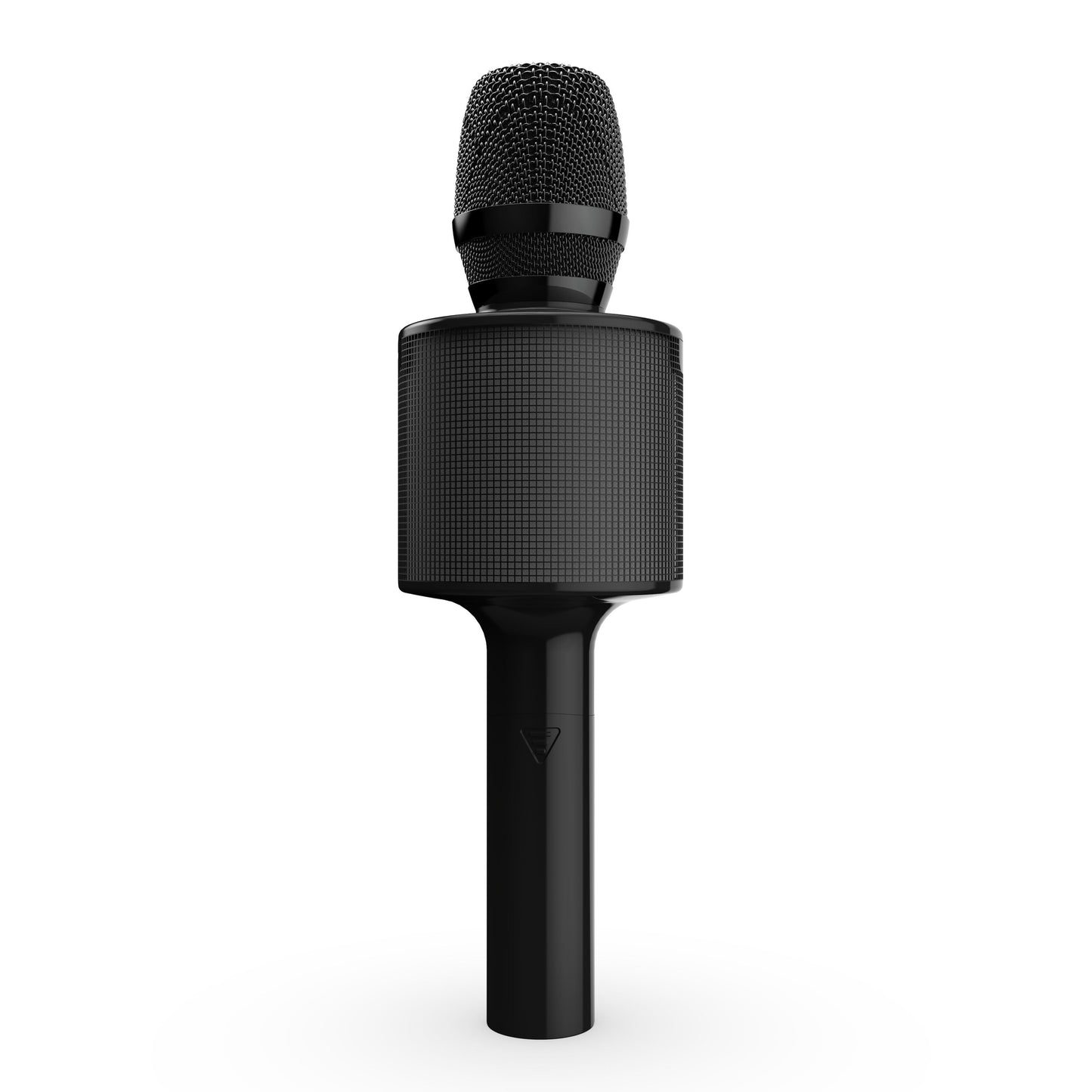 Rubicson karaoke mikrofon med højttaler, sort håndholdt, rektangulær forrude, Bluetooth 5.0.