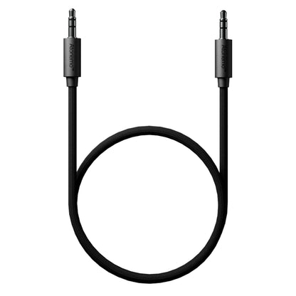 Sort 3,5 mm AUX-kabel med hanstik til Atonemo Streamplayer netværksstreamer eller AirPlay-adapter.