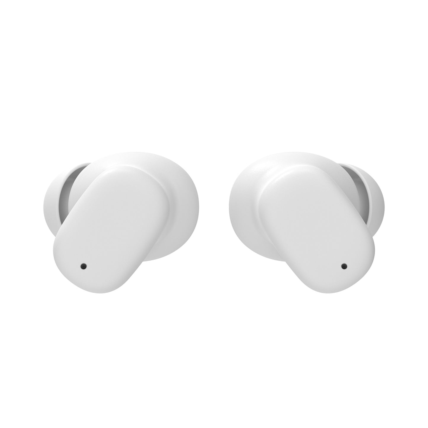 Nomadelic Solo 300 True Wireless øretelefoner hvid, sort pris på hver øreprop, aktiv støjreduktion.
