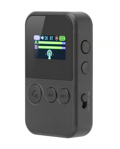 Linocell Bluetooth-sender og -modtager med MP3-afspiller