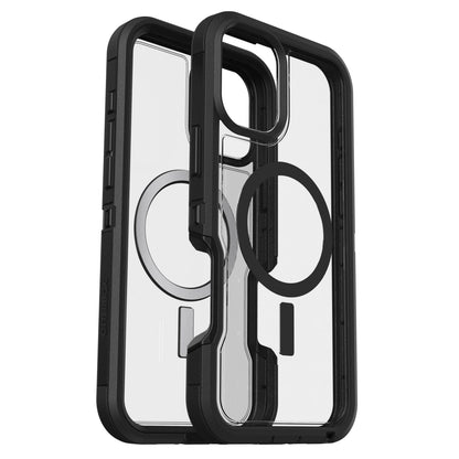 Otterbox Defender XT Dark Side cover til iPhone 16 Plus med MagSafe, forstærkede hjørner og præcise udskæringer.