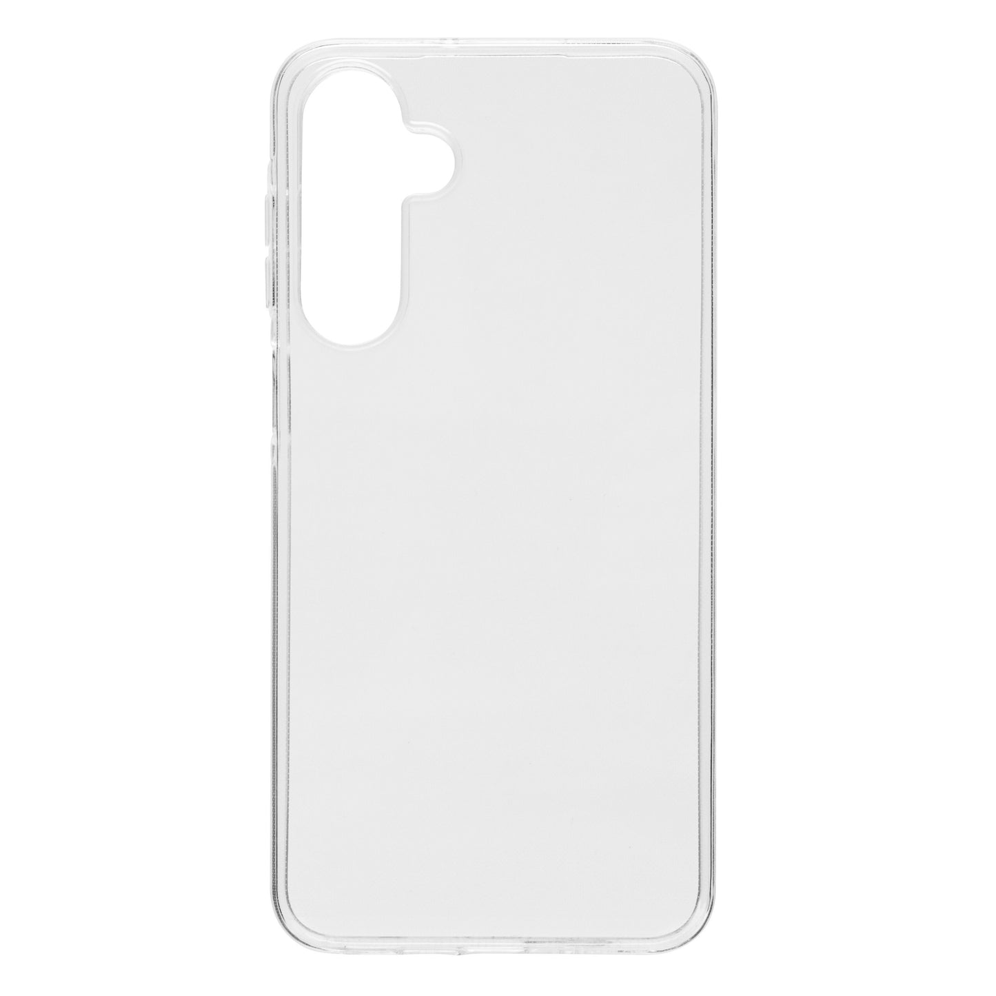 Linocell Second Skin mobilcover til Galaxy A16 transparent fleksibelt ultratyndt med antibakteriel overflade og udskæringer.