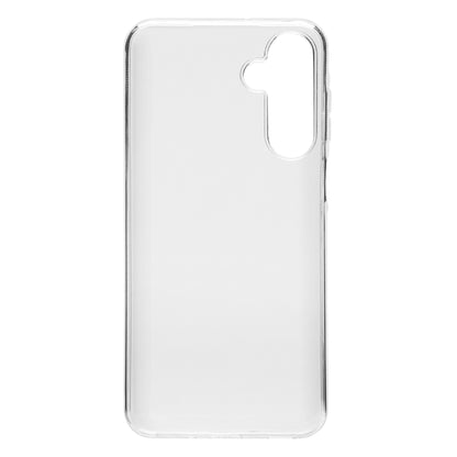 Transparent, ekstra tyndt cover til Samsung Galaxy A16 med kamera- og knapudskæringer og antibakteriel overflade.