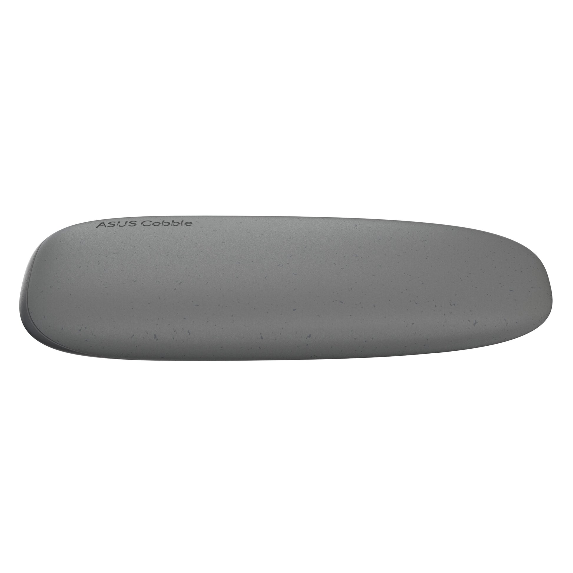 Asus Cobble SSD-kabinet M.2 grå, oval form, glat og spættet overflade, USB 3.2 Gen 2-port.