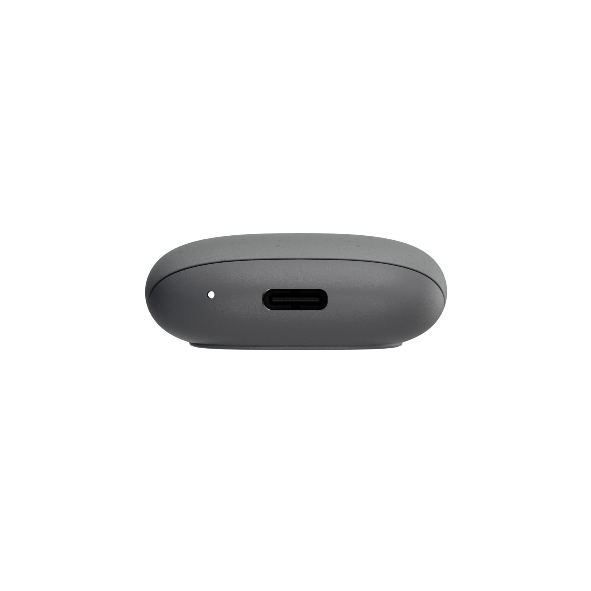 Asus Cobble SSD-kabinet M.2 grå, oval form, USB-C port og LED, understøtter USB 3.2 Gen 2 til ekstern lagring.