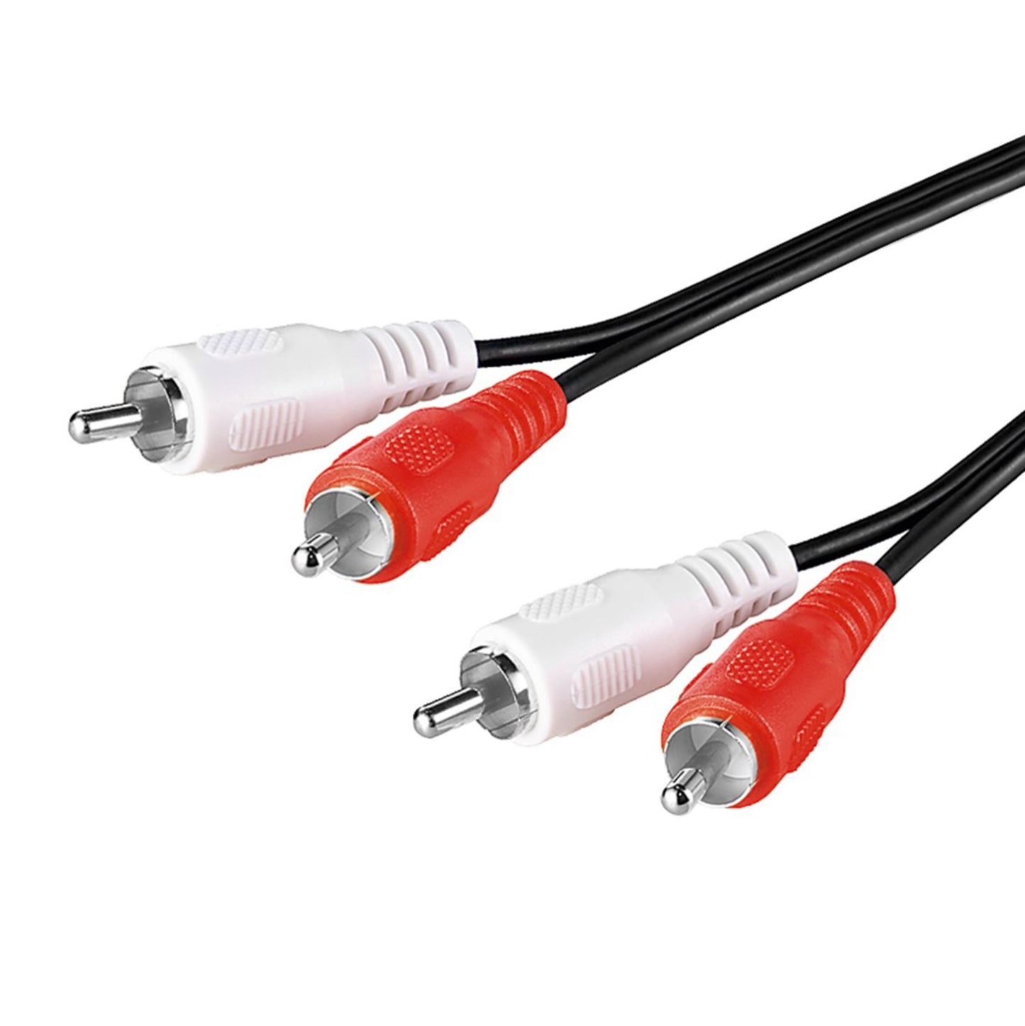 Goobay lydkabel 2x RCA han til han 5 m sort.