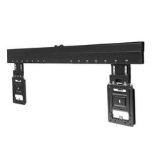 Luxorparts Vægbeslag XL sort justerbart TV vægbeslag med målemarkeringer og to monteringsplader til 43-100" TV.