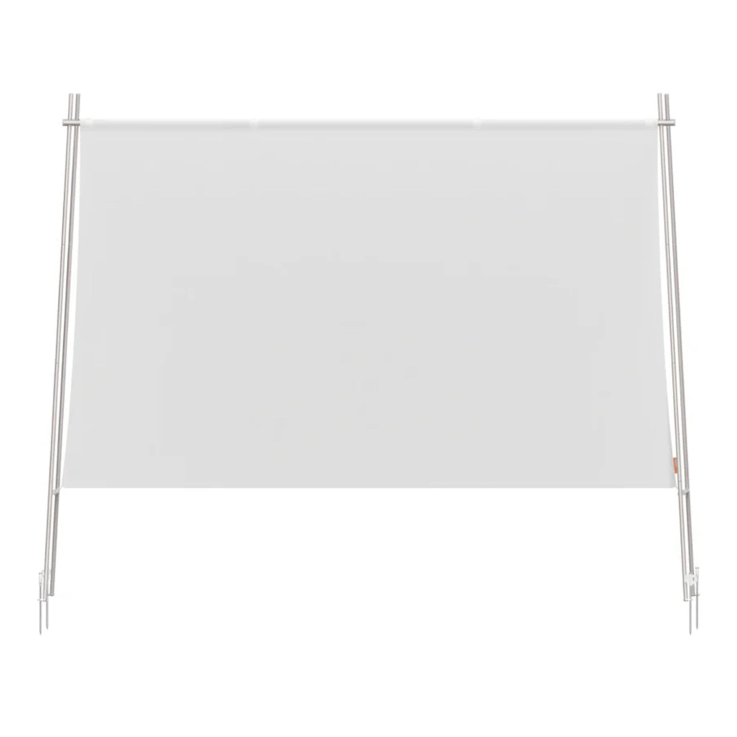XGIMI bærbar udendørs projektorskærm 70", fritstående, rektangulær, halvtransparent lærred, metalramme.
