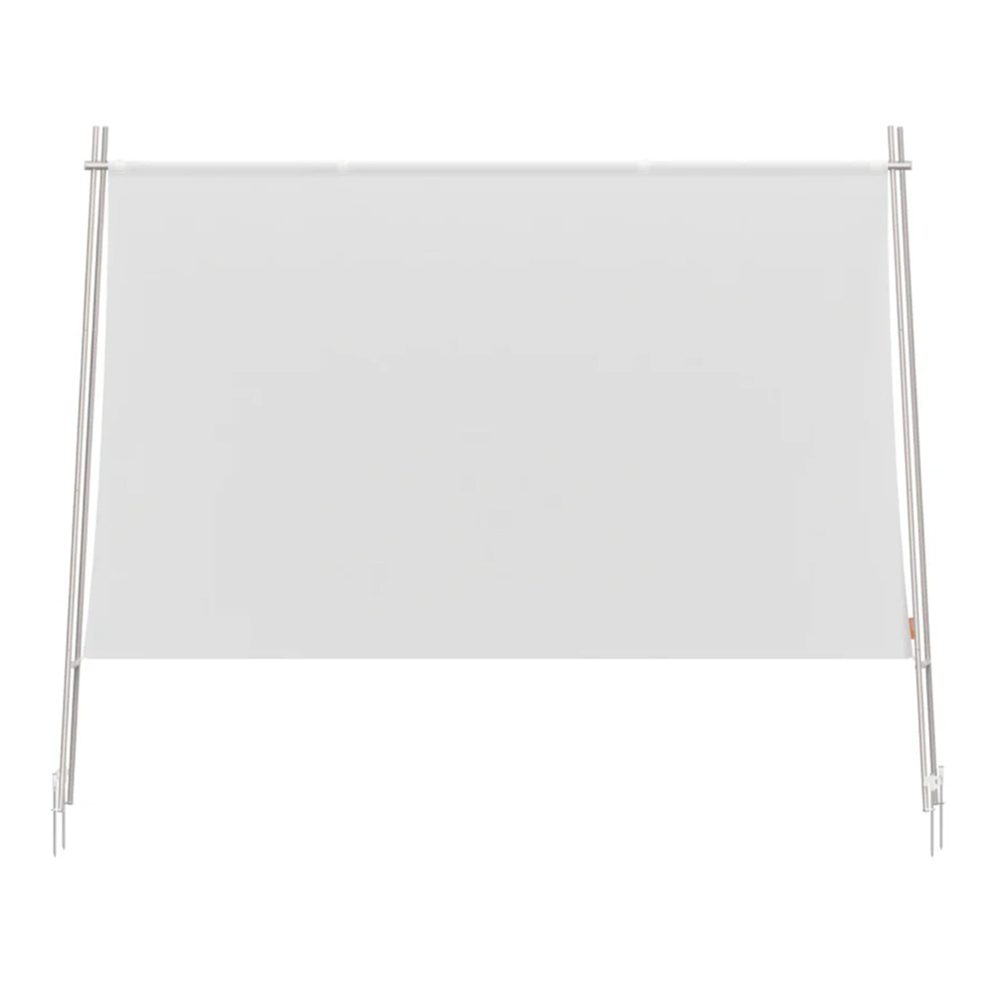 XGIMI bærbar udendørs projektorskærm 70", fritstående, rektangulær, halvtransparent lærred, metalramme.