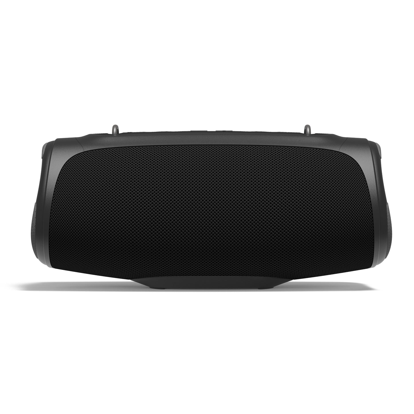 Nomadelic Boombox Loud 711 sort bærbar Bluetooth-højttaler 60W buet rektangulær mesh-front topknapper IPX7-vandtæt.