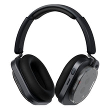 Nothing Hovedtelefoner (1) trådløse over-ear sort med tykke ørepuder, transparent ørekop, Bluetooth 5.3, aktiv støjreduktion.