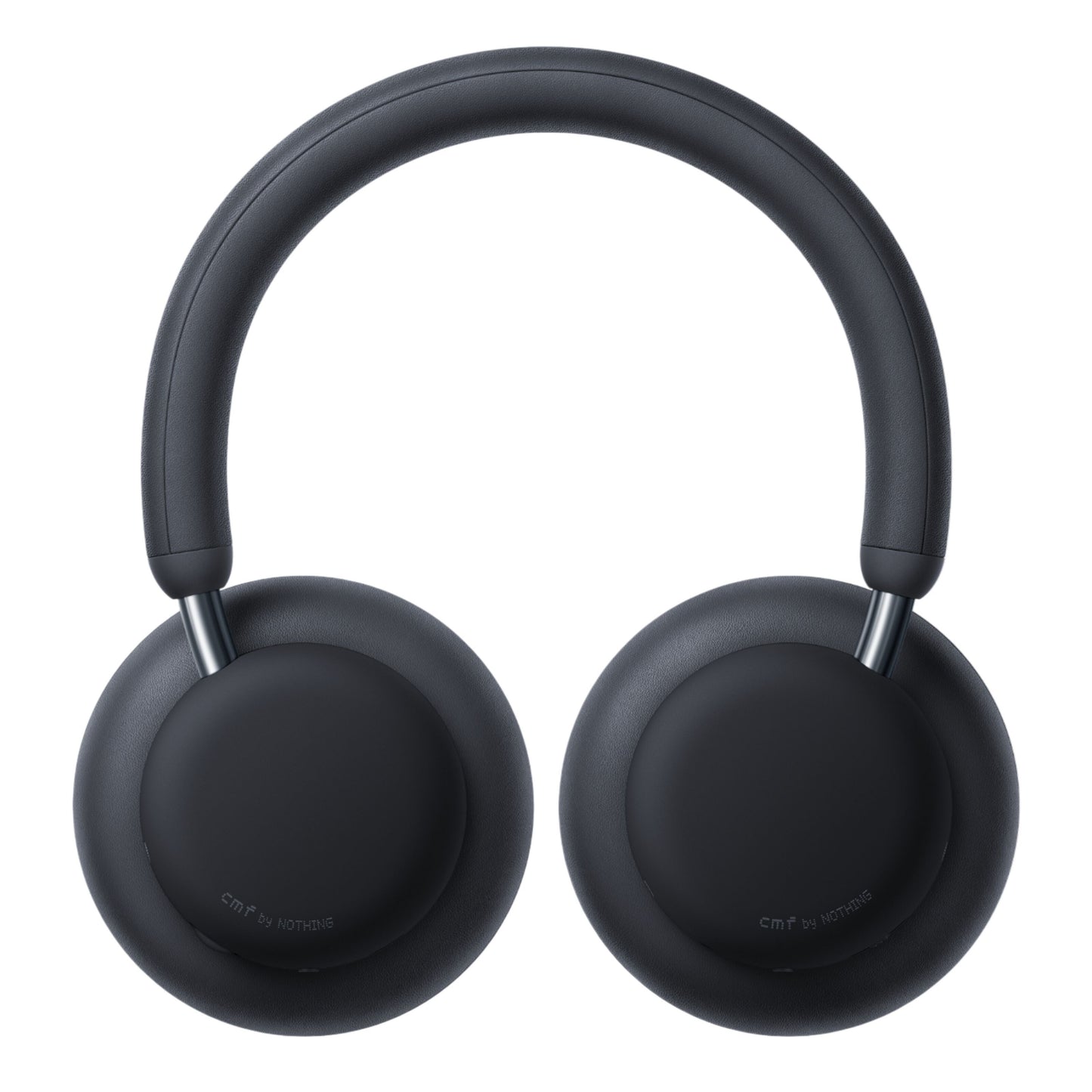 Nothing CMF Headphone Pro Hybrid ANC-hovedtelefoner mørkegrå med polstrede ørekopper og justerbar hovedbøjle.