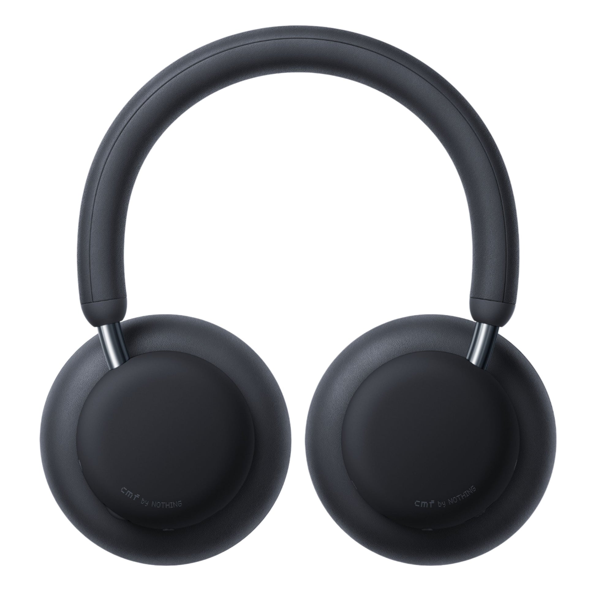 Nothing CMF Headphone Pro Hybrid ANC-hovedtelefoner mørkegrå med polstrede ørekopper og justerbar hovedbøjle.
