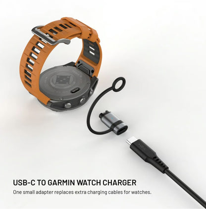 Fixed USB-C-ladeadapter til Garmin