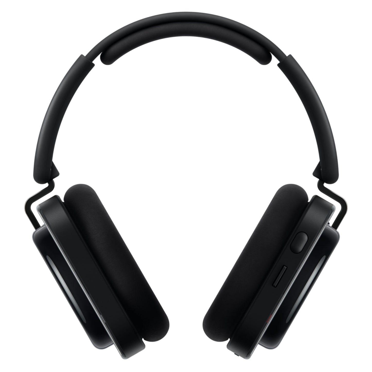 Nothing Headphone (a) trådløse over-ear hovedtelefoner sort, polstrede ørepuder, polstret hovedbøjle, aktiv støjreduktion front.