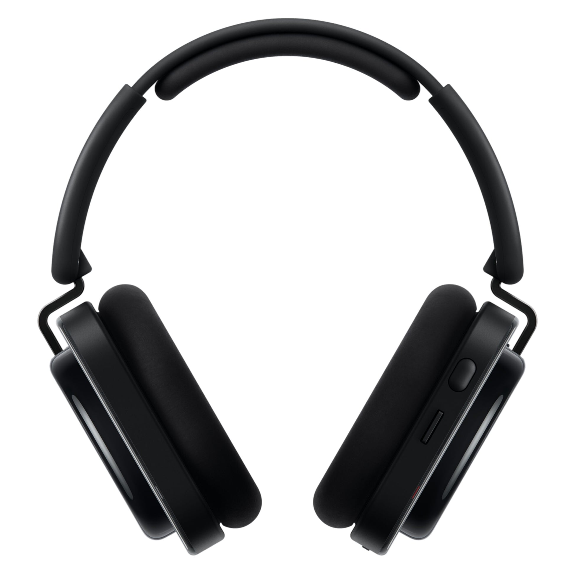 Nothing Headphone (a) trådløse over-ear hovedtelefoner sort, polstrede ørepuder, polstret hovedbøjle, aktiv støjreduktion front.