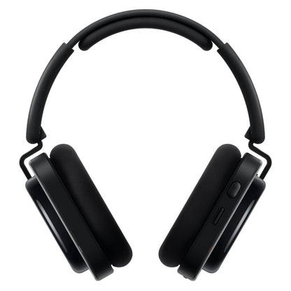 Nothing Headphone (a) trådløse over-ear hovedtelefoner sort, polstrede ørepuder, polstret hovedbøjle, aktiv støjreduktion front.