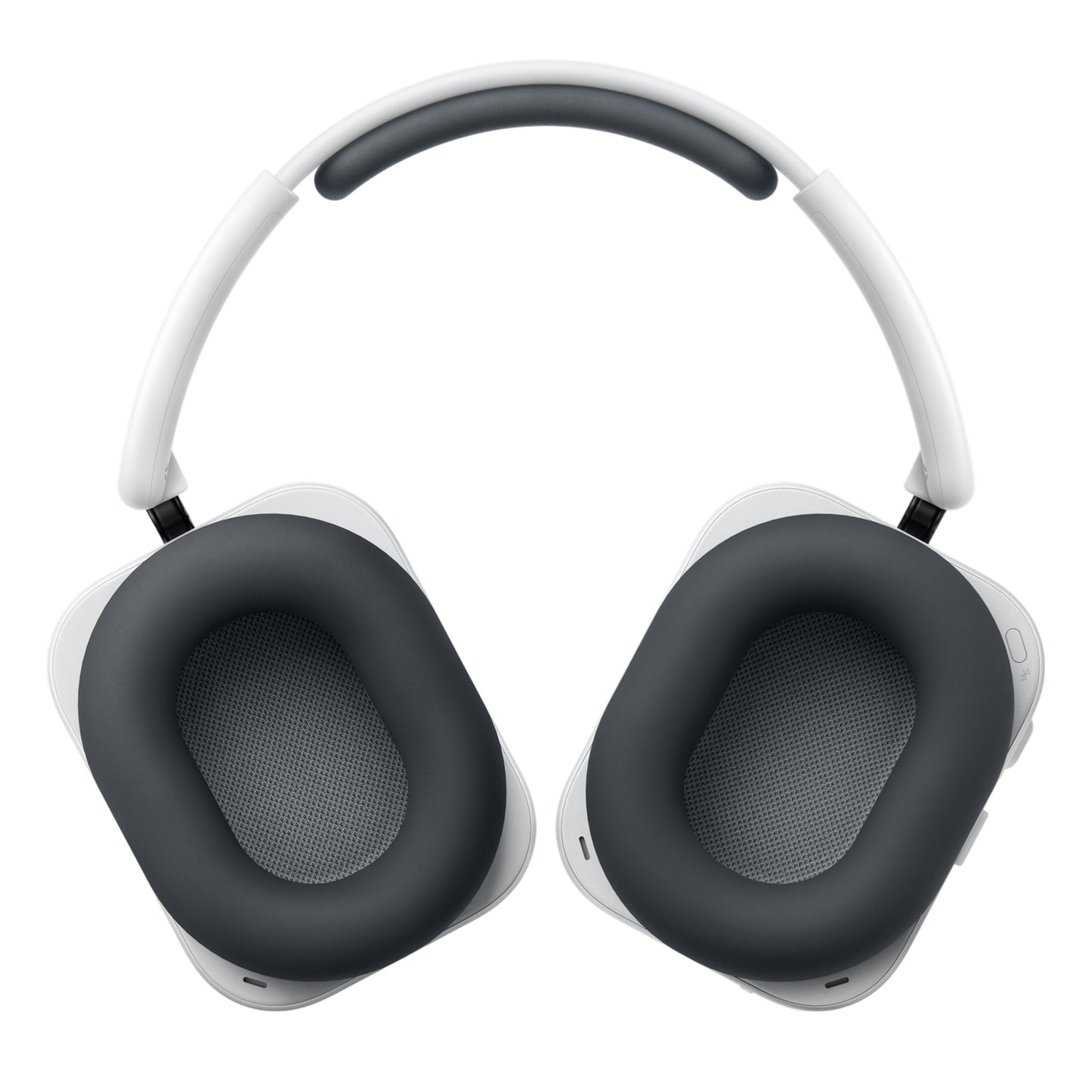 Nothing Headphone (a) trådløse over-ear høretelefoner i hvid med sorte ørepuder og aktiv støjreduktion.