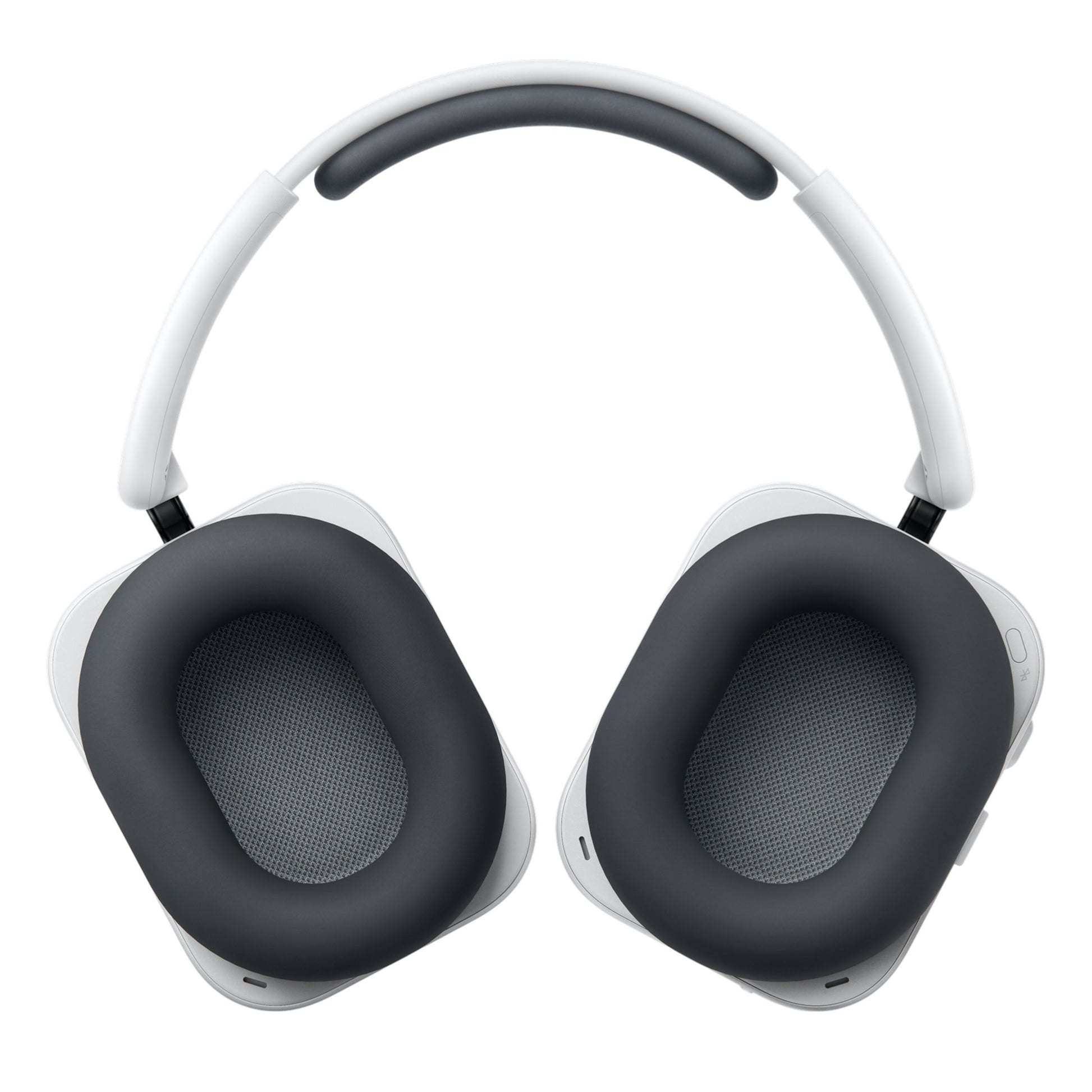 Nothing Headphone (a) trådløse over-ear høretelefoner i hvid med sorte ørepuder og aktiv støjreduktion.