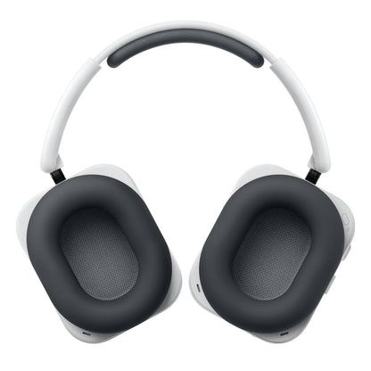 Nothing Headphone (a) trådløse over-ear høretelefoner i hvid med sorte ørepuder og aktiv støjreduktion.