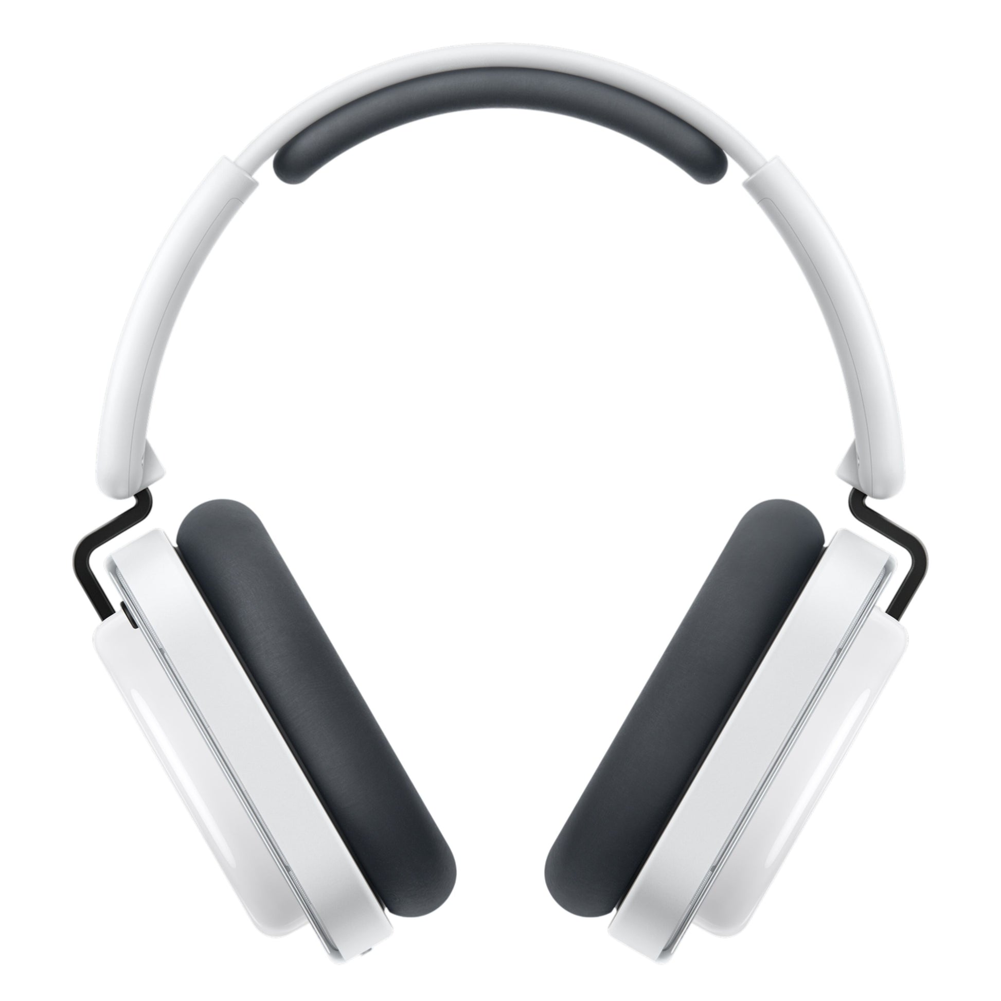 Nothing Headphone (a) trådløse over-ear høretelefoner hvid med sorte polstrede ørepuder, hovedbøjle, ANC og Bluetooth.