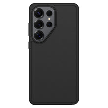 Otterbox Symmetry Series cover med magneter til Galaxy S26 Ultra sort, hævet kameraområde, understøtter trådløs opladning.
