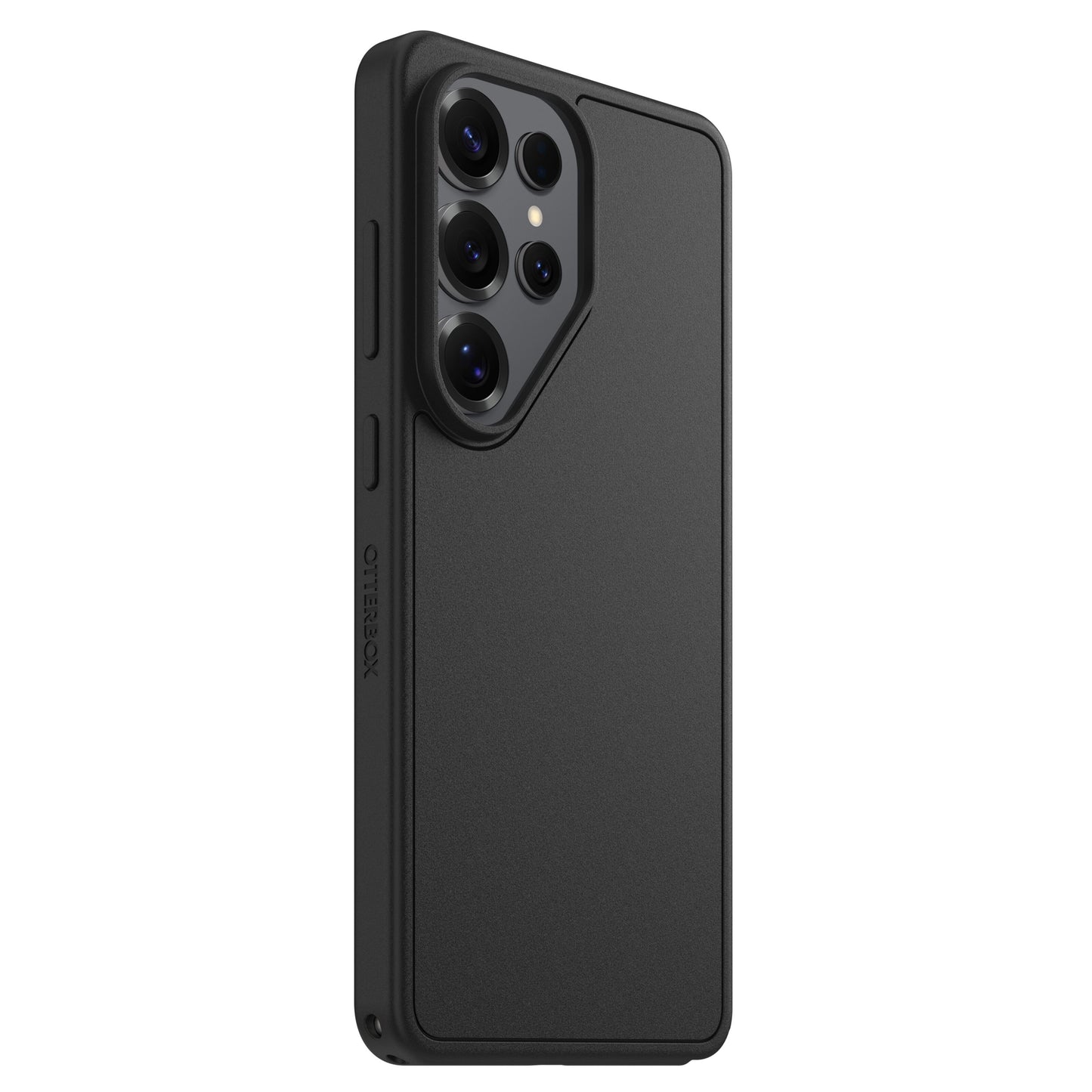 Otterbox Symmetry Series Magnet cover til Galaxy S26 Ultra sort, bagside med hævede kanter ved kamera, understøtter MagSafe.