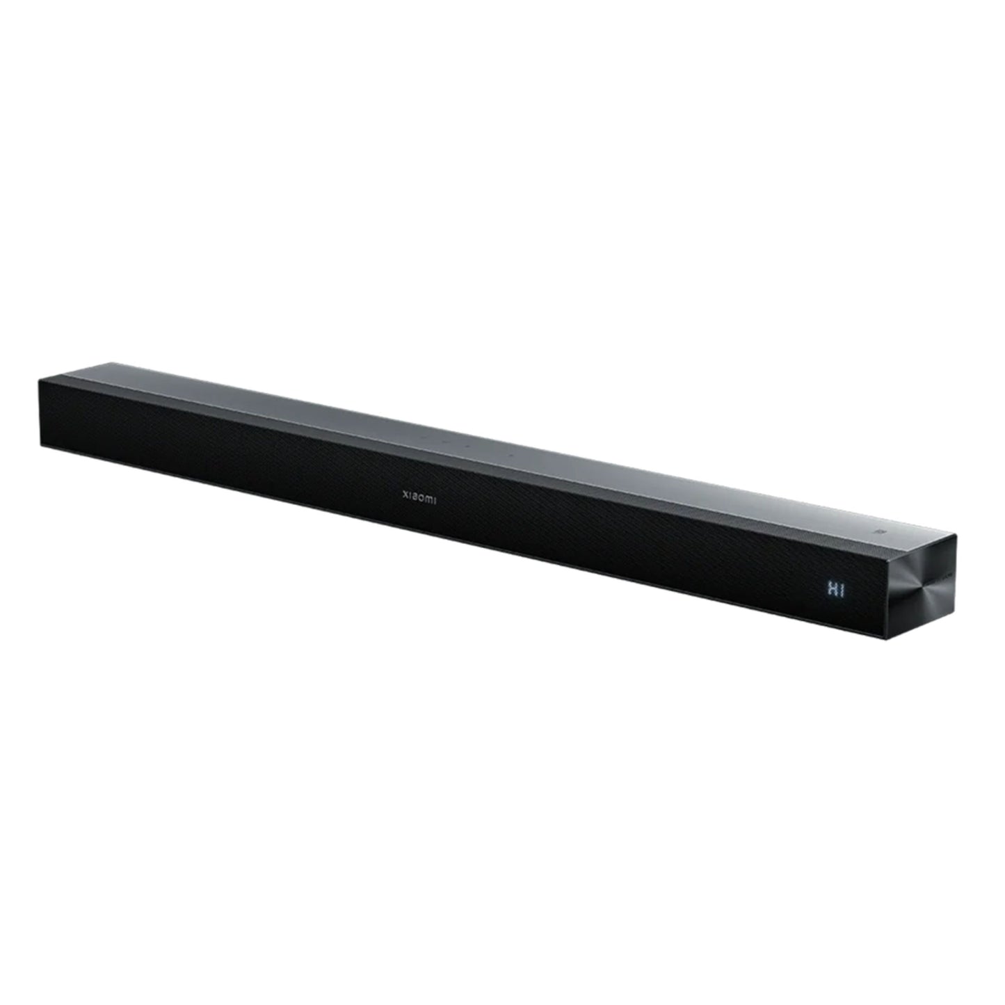 Xiaomi Soundbar Pro 2.1ch 300W sort med Dolby Audio, Xiaomi-logo i midten og digitalt "Hi"-display til højre.