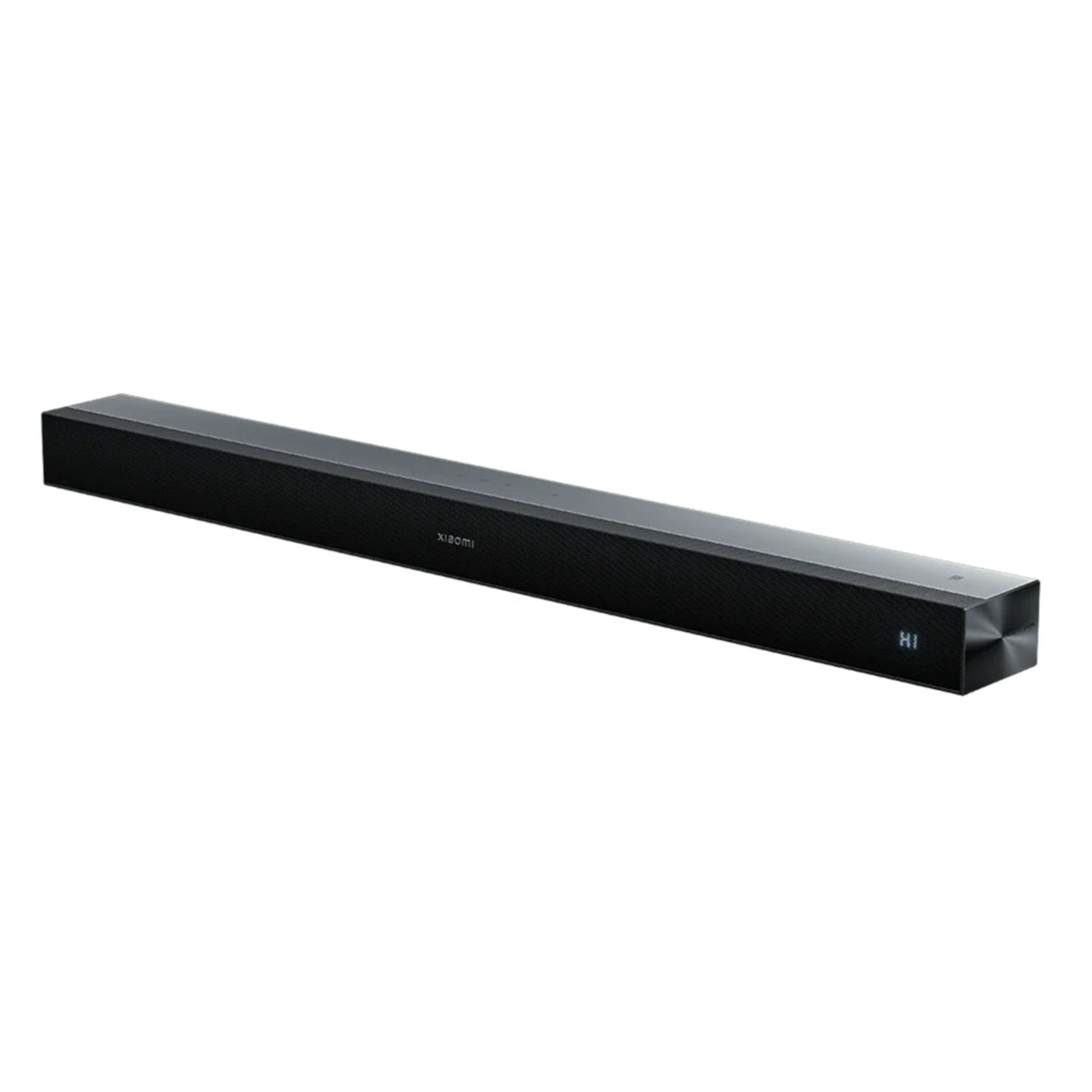 Xiaomi Soundbar Pro 2.1ch 300W sort med Dolby Audio, Xiaomi-logo i midten og digitalt "Hi"-display til højre.