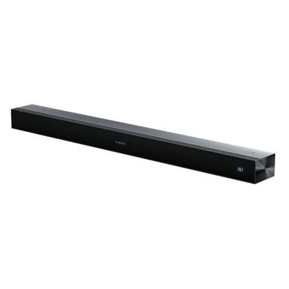 Xiaomi Soundbar Pro 2.1ch 300W sort med Dolby Audio, Xiaomi-logo i midten og digitalt "Hi"-display til højre.