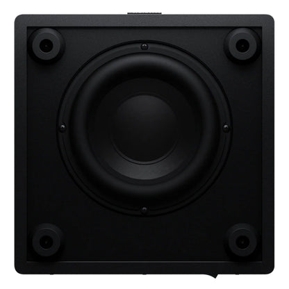 Xiaomi Soundbar Pro 2.1ch 300W sort trådløs subwoofer, rund driver, fire runde fødder, Dolby Audio support.