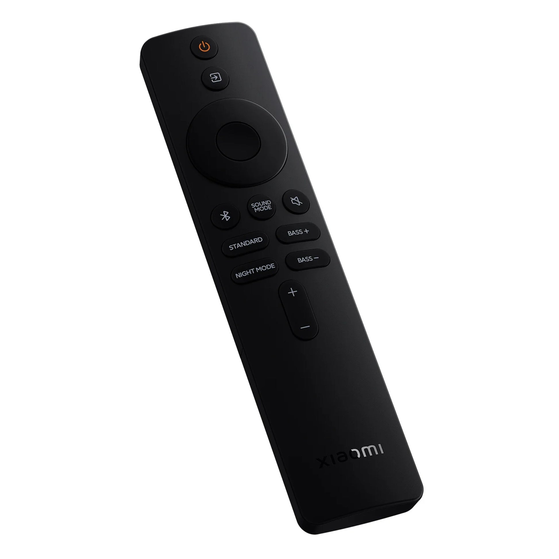 Xiaomi fjernbetjening til Soundbar Pro 2.1ch 300W, sortering, knapper til strøm, navigation, Dolby Audio, bas og lydstyrke.