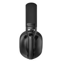 HATOR Hyperpunk 3 Trådløst gaming headset, sort over-ear, Hybrid ANC, topview med synlig hovedbøjle, ørekop og ramme.