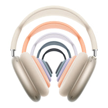 Apple AirPods Max 2 Stjerneskær Bluetooth høretelefoner forrest, flere farver bagved i størrelsesordenen.