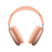 Apple AirPods Max 2 over-ear hovedtelefoner orange med mesh hovedbøjle, bløde ørekopper og aktiv støjreduktion.