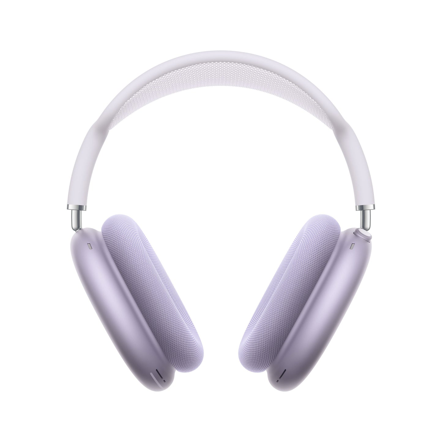 Apple AirPods Max 2 over-ear Bluetooth hovedtelefoner lilla med polstrede ørepuder, hovedbøjle og aktiv støjreduktion.