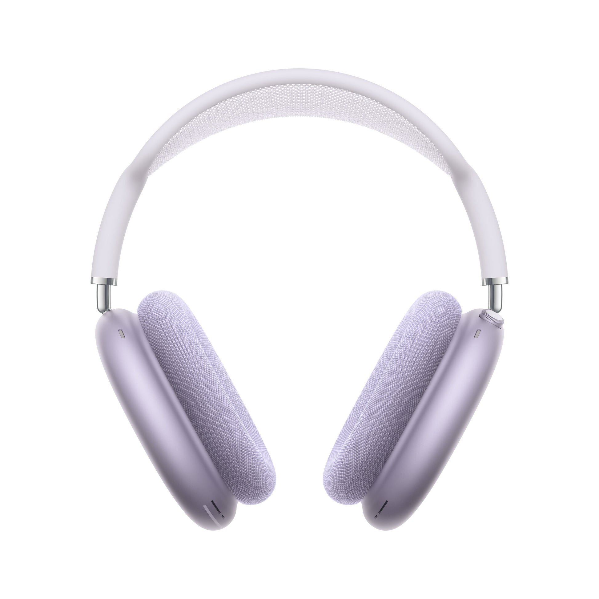 Apple AirPods Max 2 over-ear Bluetooth hovedtelefoner lilla med polstrede ørepuder, hovedbøjle og aktiv støjreduktion.